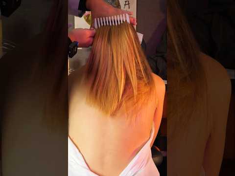 Need your Hair combing? #Asmr #haircare #hairplay