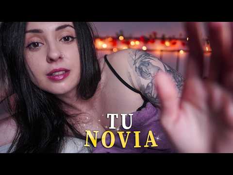 ASMR Tu novia te cuida💗