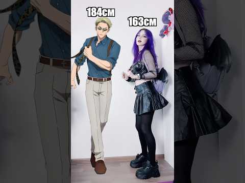 🖤 Jujutsu Kaisen heights🖤 #jujutsukaisen #jjk #mahito #choso #anime #height