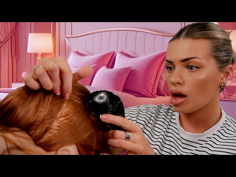 ASMR girl whos OBSESSED with you checks your hair for LICE (you dont have them!) 💕 Roleplay