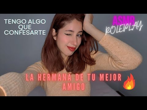 ASMR ROLEPLAY - La hermana de tu mejor amigo te coquetea