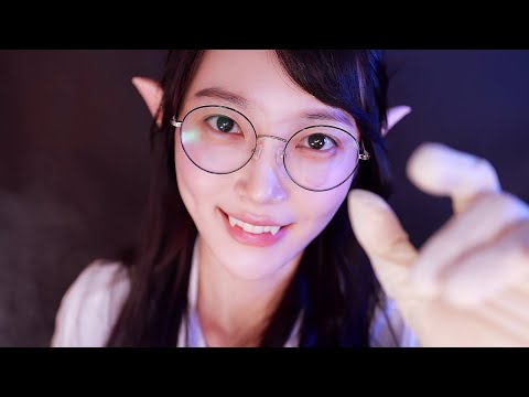 ASMR [ 뱀파이어 가족 ] 수상한 건강검진! 강렬한 귀청소 팅글👂🏻 츤데레 쌍둥이딸 로사 ☑️선택형 드라마