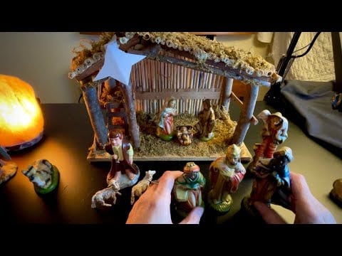 The Christmas Story, Casual Non Expert Version ~ Soft-Spoken ASMR with a Vintage Nativity