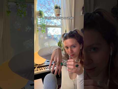 I love jewelry sounds✨🌟#asmr #relax #asmrsounds #tingles #gotosleep