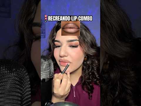 Recreando 💄LIP COMBO💋 #asmr #lipcombo