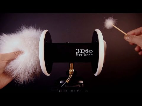 ASMR. Fluffy Pom Pom Heaven♡솜털천국♡폼폼이♡No Talking