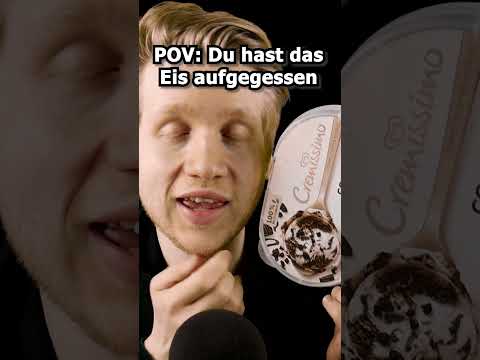 ASMR - POV: Du hast das gesamte Eis aufgegessen! #shorts #asmr #roleplay #deutscheasmr