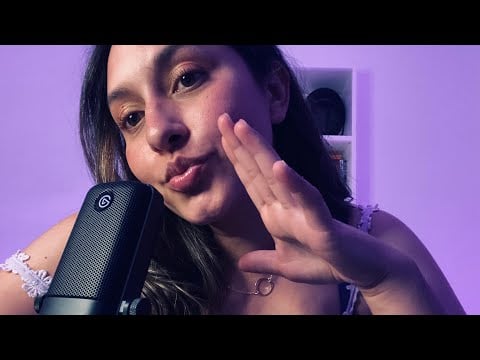 ASMR ✨ ERES MI CRUSH Y TE DECLARO MI AMOR 🧡 Inaudible, mouthsounds, besitos, ROLEPLAY 💜♥️
