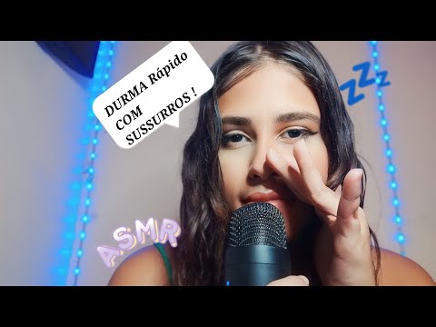 ASMR- CONVERSANDO ATÉ VOCÊ DORMIR 💤💤 (sussurros)