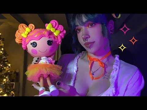 ASMR Lalaloopsy Sweetie Candy Ribbon | Tapping, Scratching, Whispering