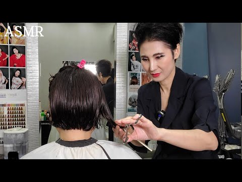 Korean Swift ASMR Hair Salon: Quick & Energizing Sounds for Ultimate Relaxation 🔥⚡