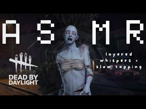 ASMR DBD ✧ ghostly whispers to send you to sleep + slow tapping ♡ spirit gameplay