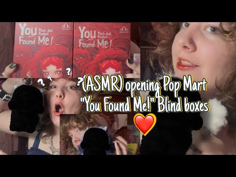 PopMart unboxing cozy ASMR rain sounds 🪻💧