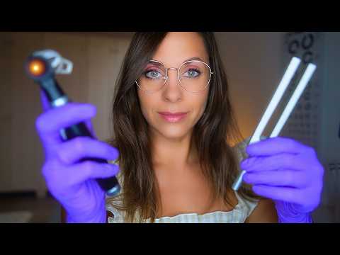 3 Hours Medical Roleplay | Full Body Exam & Cranial Nerve Test for Deep Sleep | No Talking