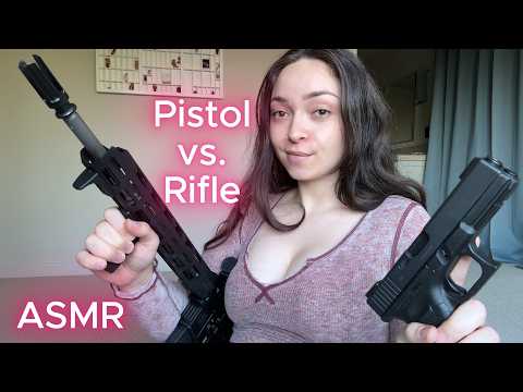 ASMR Pistol VS. Rifle Tapping Sounds