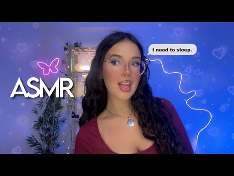ASMR PARA DORMIR IMEDIATAMENTE 🥱💤 | sons de boca, visual… 