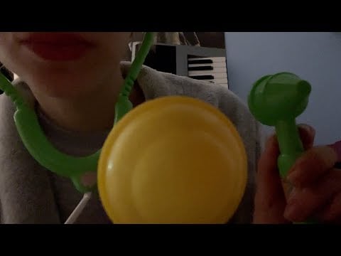 asmr heart examination (breathing exercises, follow the light)