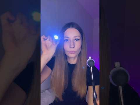 ASMR Cranial Nerve Exam | Doctor Roleplay #asmr #asmrshorts