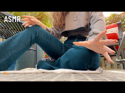 ASMR OUTSIDE! FAST TAPPING & BUILD-UP SCRATCHING *AGGRESSIVE*