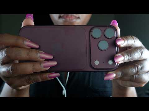 ASMR iPhone 18 Pro Tapping and Scratching