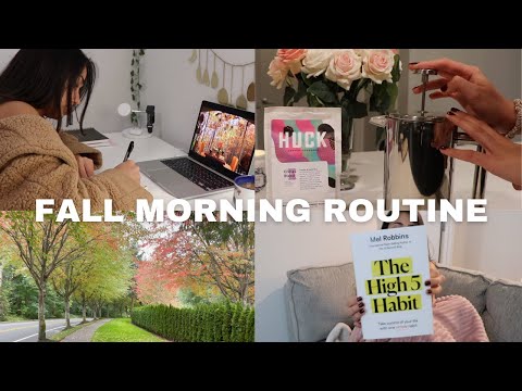 ASMR | 6AM HEALTHY FALL MORNING ROUTINE