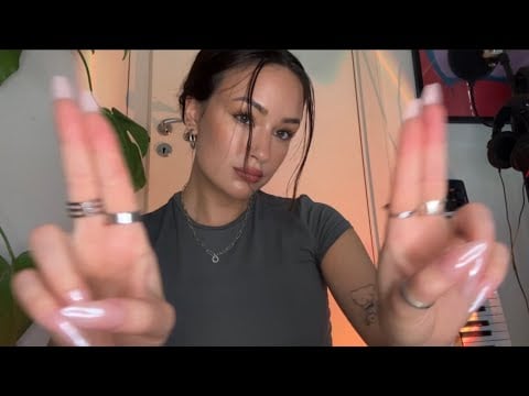 [ASMR] a classic cranial nerve exam 🔦👩🏻‍⚕️ (but it’s fast & aggressive)