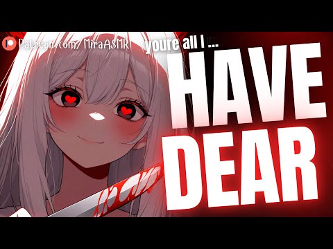 Yandere Insane Girlfriend Pins You Down Out Of Love & Makes You Hers ASMR | Yandere ASMR Roleplay