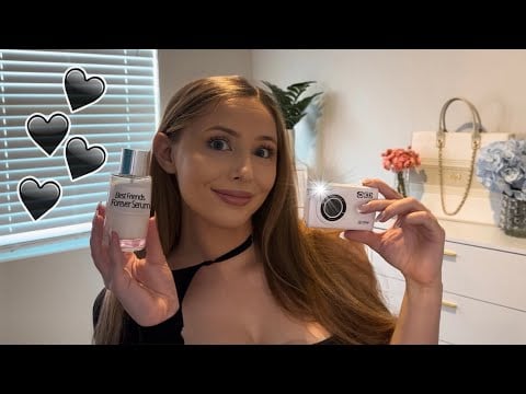 ASMR Roleplay | Girl Who is Obsessed with You Sleeps Over 💤😁📸