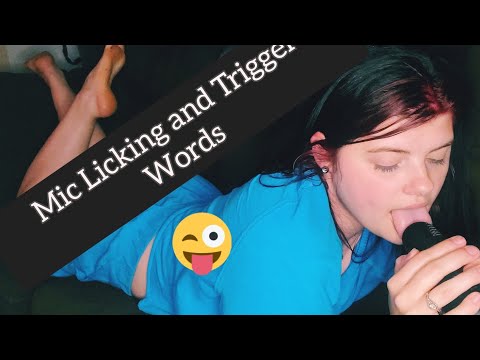 ASMR~ Mic Licking, Trigger Words, Kisses 💋