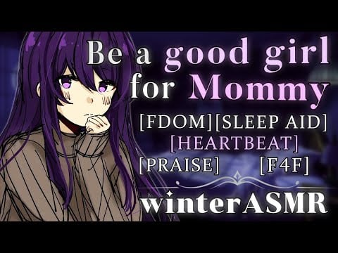 [F4F] Mommy Girlfriend Comforts You To Sleep [Heartbeat] [Sleep Aid] [Praise] [Fdom] [Good Girl]