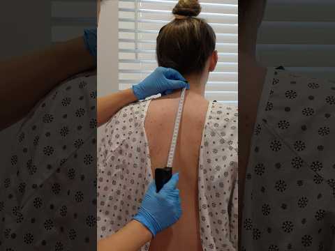 ASMR Back Exam, Chiropractic Adjustments #asmr #asmrvideos #relax #satisfying #asmrsounds #shorts