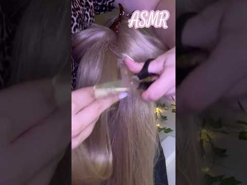 АСМР СТРИЖКА// полное видео на канале #асмр #асмрпарикмахер #relax