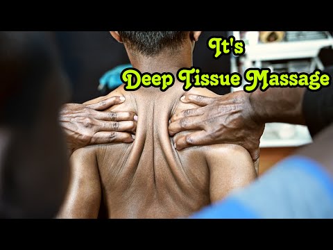 Deep Tissue Massage By Strong Wrist Barber | ASMR Deep Tissue Head And Body Massage Therapy