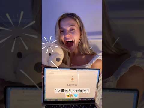 1 Million Subscriber Countdown!! 🥹🎉🩷 #asmr #milestone #celebration #asmrcommunity #asmrvideo