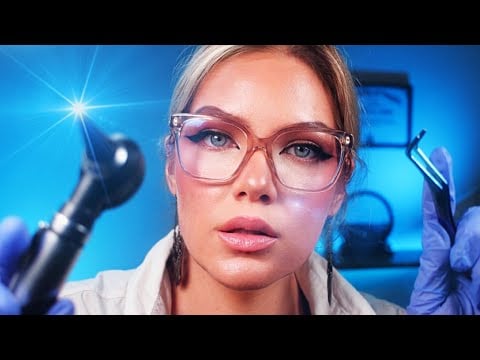 ASMR Next Level Tingle Baseline Ear Exam (Otoscope, Ear Cleaning, Hearing Test)