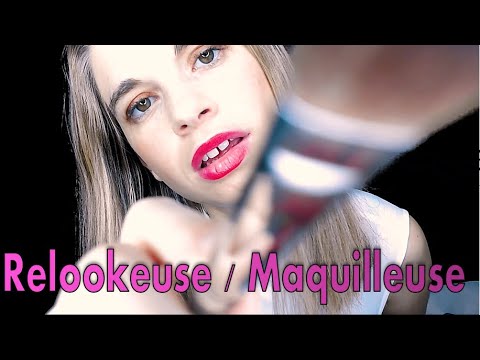 [ASMR français] Relookeuse Maquilleuse - Roleplay maquillage -  Rouge à lèvre ASMRtistry
