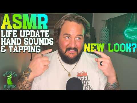 ASMR // ASMR LiFE UPDATE (Hand Sounds, Tapping, and Rambles)