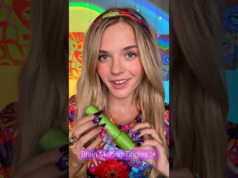 #asmr Brain Melting Tingles 🤤✨ #asmrsounds #asmrvideo #relaxing #trippy #visuals #asmrshorts