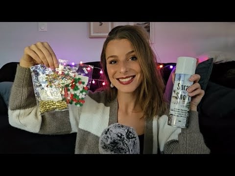 ASMR - Des idées de décorations DIY de Noël 🎄☃️ (Noël à l'école)