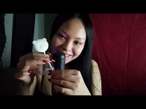 ASMR LOLLIPOP KISSING, WHISPERS, SOFT SPOKEN, MOUTH SOUNDS, SMACKING, LICKING, CRINKLING, WET NOISES