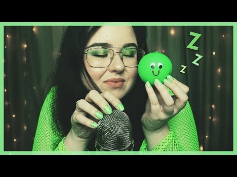 ASMR FÄRGTEMA s02e02 - Gröna Triggers!!