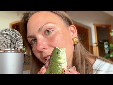 asmr/ cabin tippy taps + cozy tingles 🐠