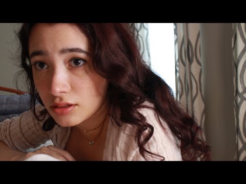 ASMR you're sick & i'm a sweet lil gal (personal attention role play)