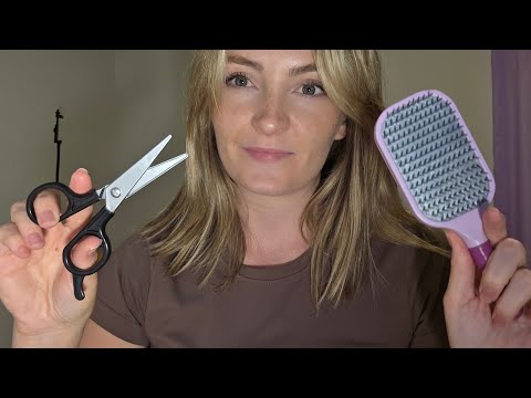 ASMR 5 minute fast & aggressive haircut