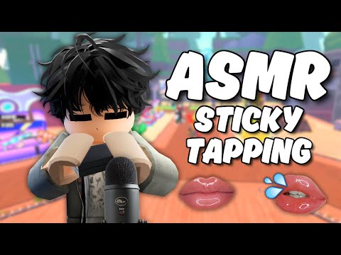 Roblox ASMR ~ Sticky Tapping and Mouth Sounds! 👄💦