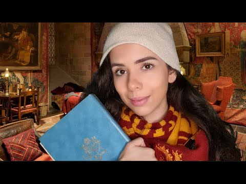 ASMR *UMA NOITE DE NATAL EM HOGWARTS* 🎄❄️ (Roleplay A Christmans Night at Hogwarts)