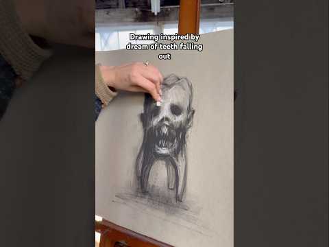 Have you had this dream before? #artasmr #drawingasmr #oddlysatisfying #art