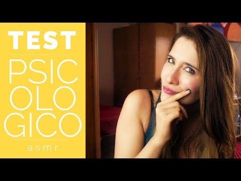 ROLEPLAY PSICOLOGA | Test de Personalidad | ¿qué escondes en tu subconsciente? Asmr en Español