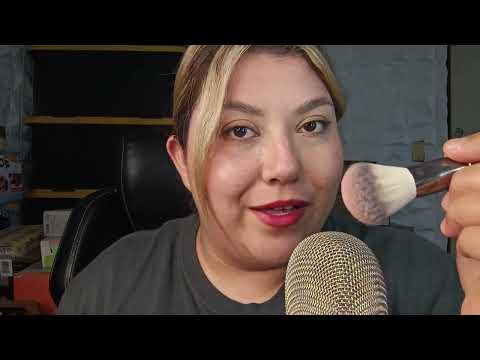 ASMR TU AMIGA TE MAQUILLA 🧖💄extrema relajación*