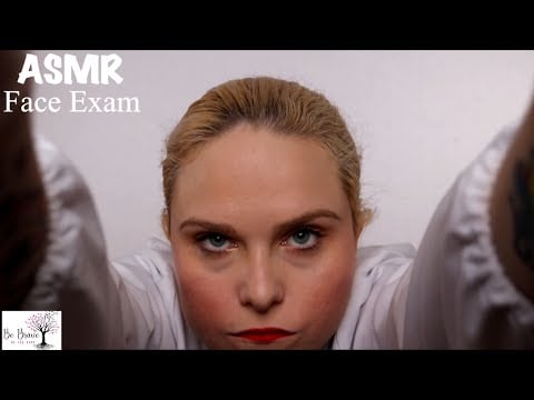 A Relaxing ASMR Face Exam & Face Measuring